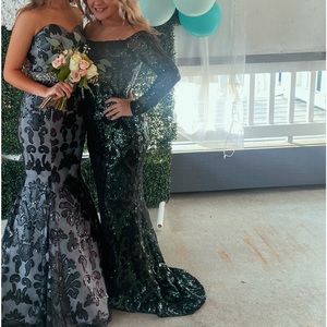 ✨green prom dress✨